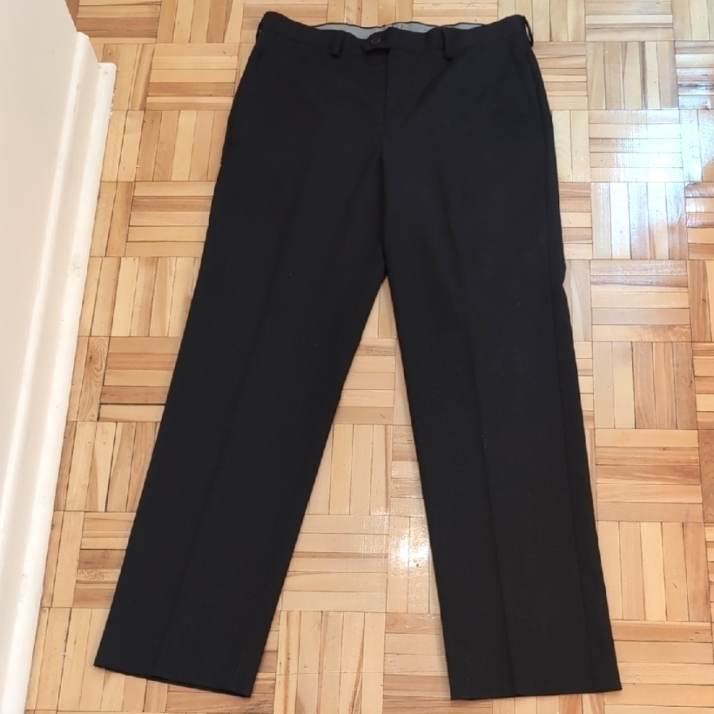 Michael Kors Black Dress Pants Straight-Leg Formal